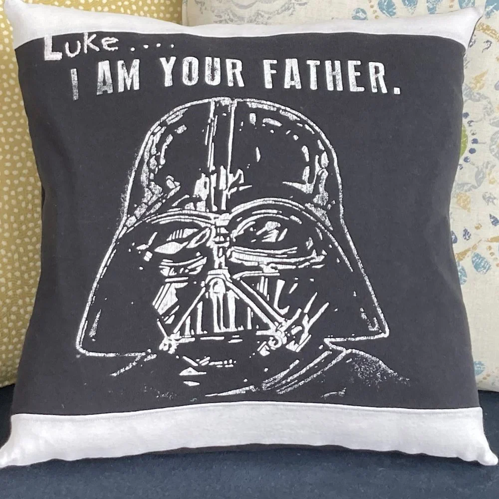 Star Wars Luke I am your Father Darth Vader Handmade 16x16 throw pillow cover